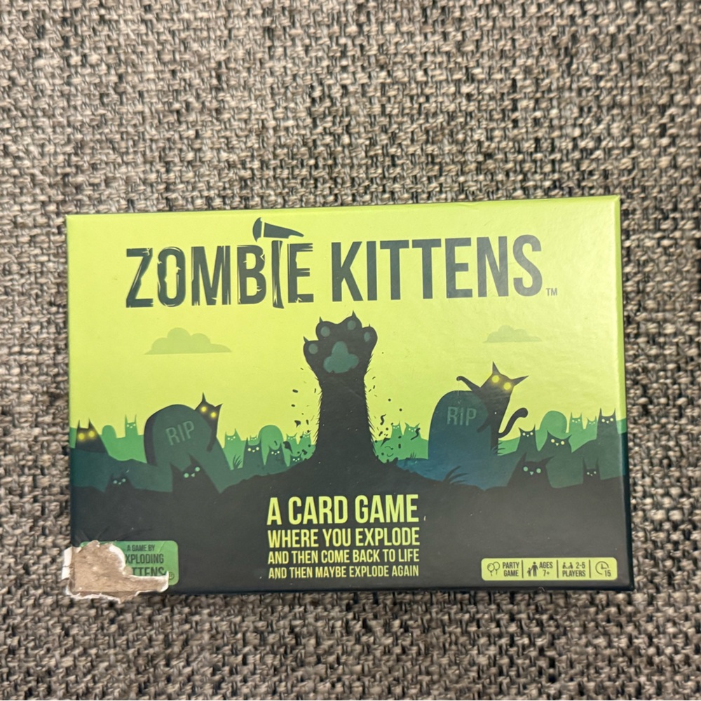 Zombie Kitten card game